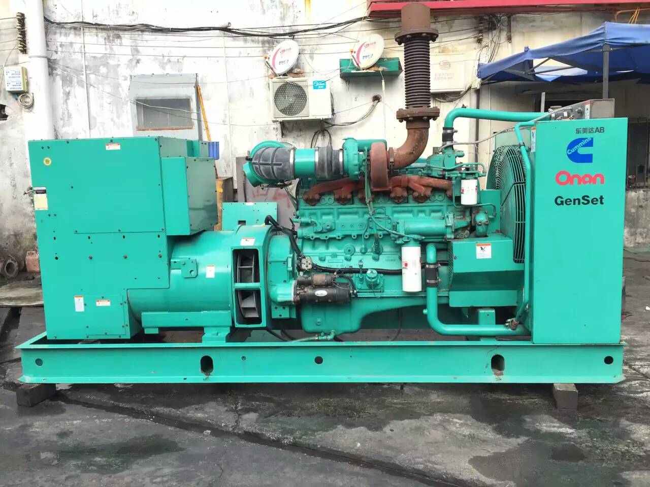 阿尔山租赁发电机-柴油发电机不正常冒烟的原因